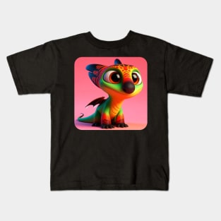 Sparky the Dinosaur #3 Kids T-Shirt